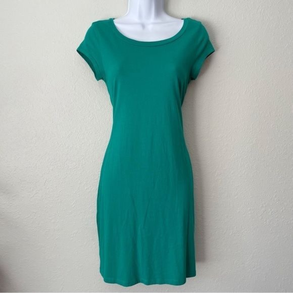 Old Navy green pullover t-shirt dress S Tall - Picture 11 of 11